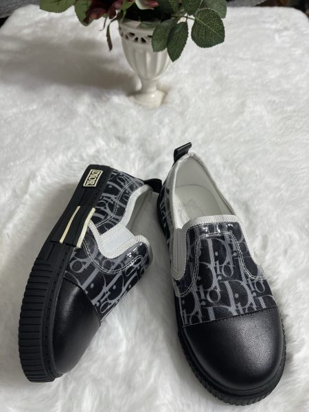 Dior Unisex Black Shoes