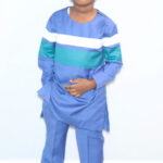 Long-Sleeve African Boy Dress