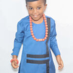 Long-Sleeve African Boy Dress