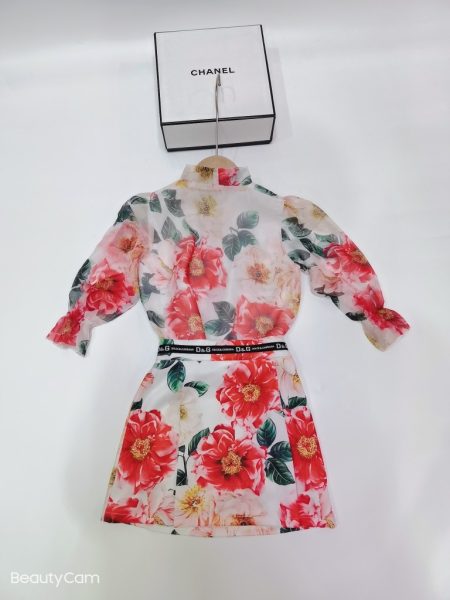D&G Girls Skirt and Shirt.
